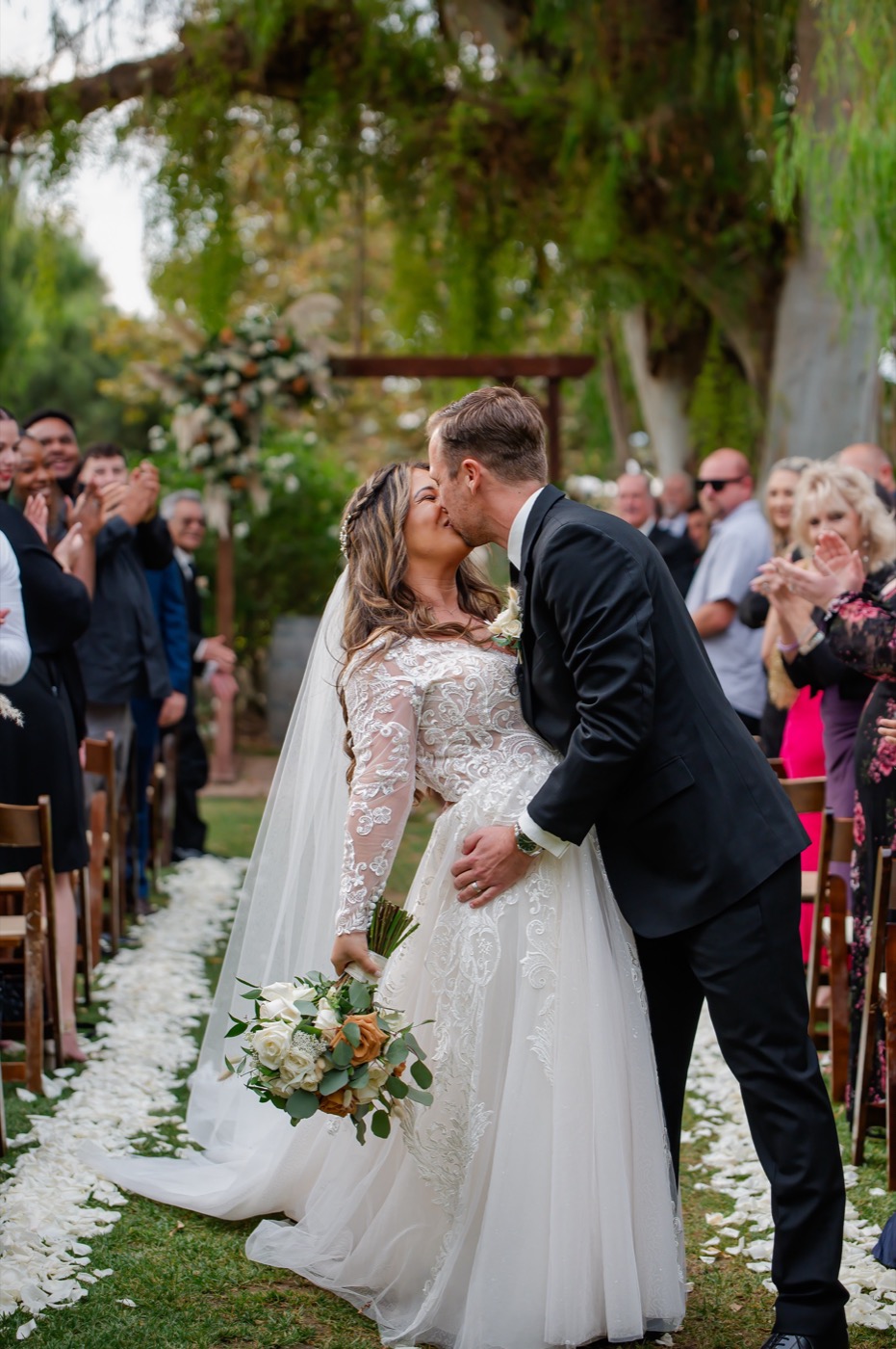 Wedding editorial detail